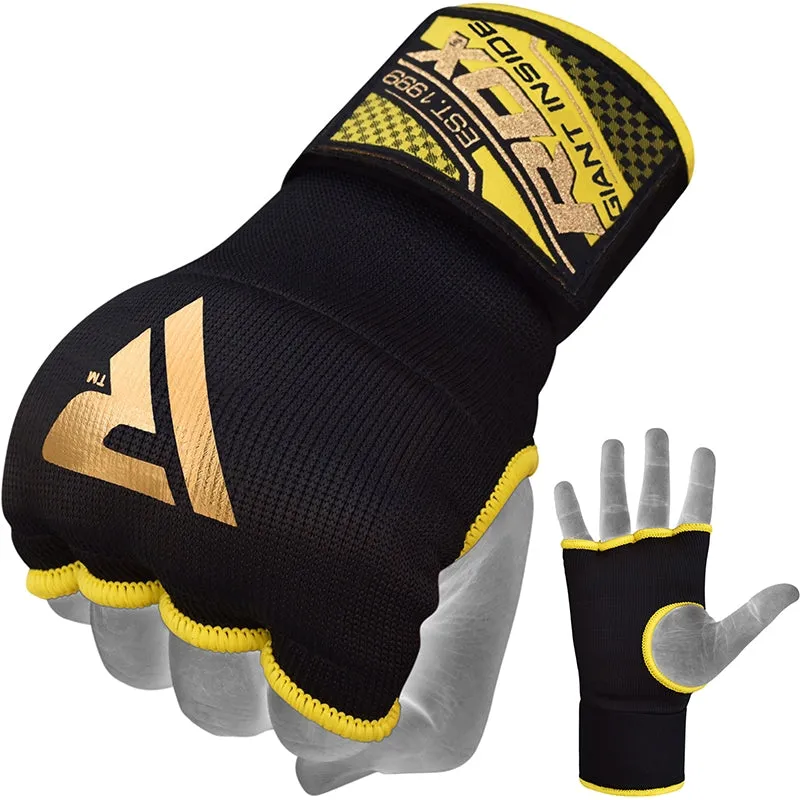 RDX IS Gel Padded Inner Gloves Hook & Loop Wrist Strap For Knuckle Protection OEKO-TEX® Standard 100 Certified