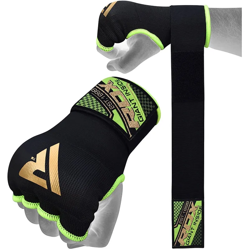 RDX IS Gel Padded Inner Gloves Hook & Loop Wrist Strap For Knuckle Protection OEKO-TEX® Standard 100 Certified