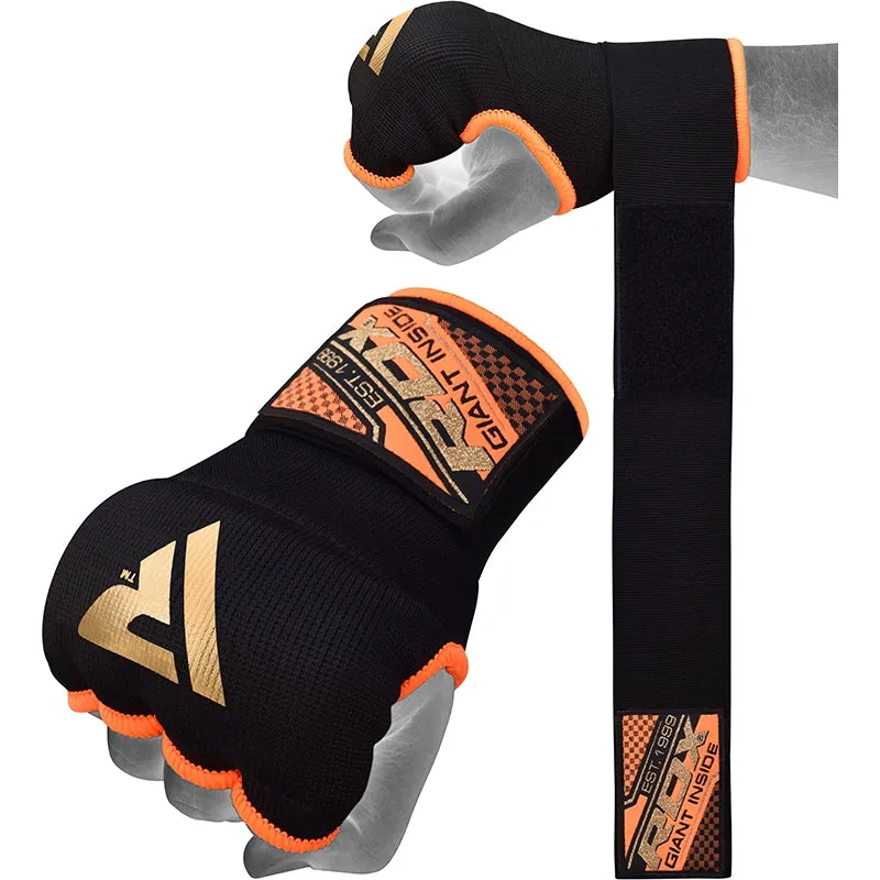 RDX IS Gel Padded Inner Gloves Hook & Loop Wrist Strap For Knuckle Protection OEKO-TEX® Standard 100 Certified