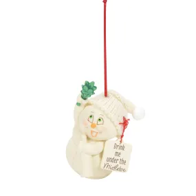 Snowpinion Ornament: Drink Me Under The Mistletoe