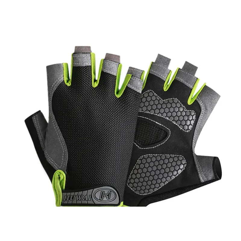 Summer Cycling Sports Gloves For Men's Fitness Training Fingerless Women's Fitness Bicycles Anti-slip and Breathable Sports