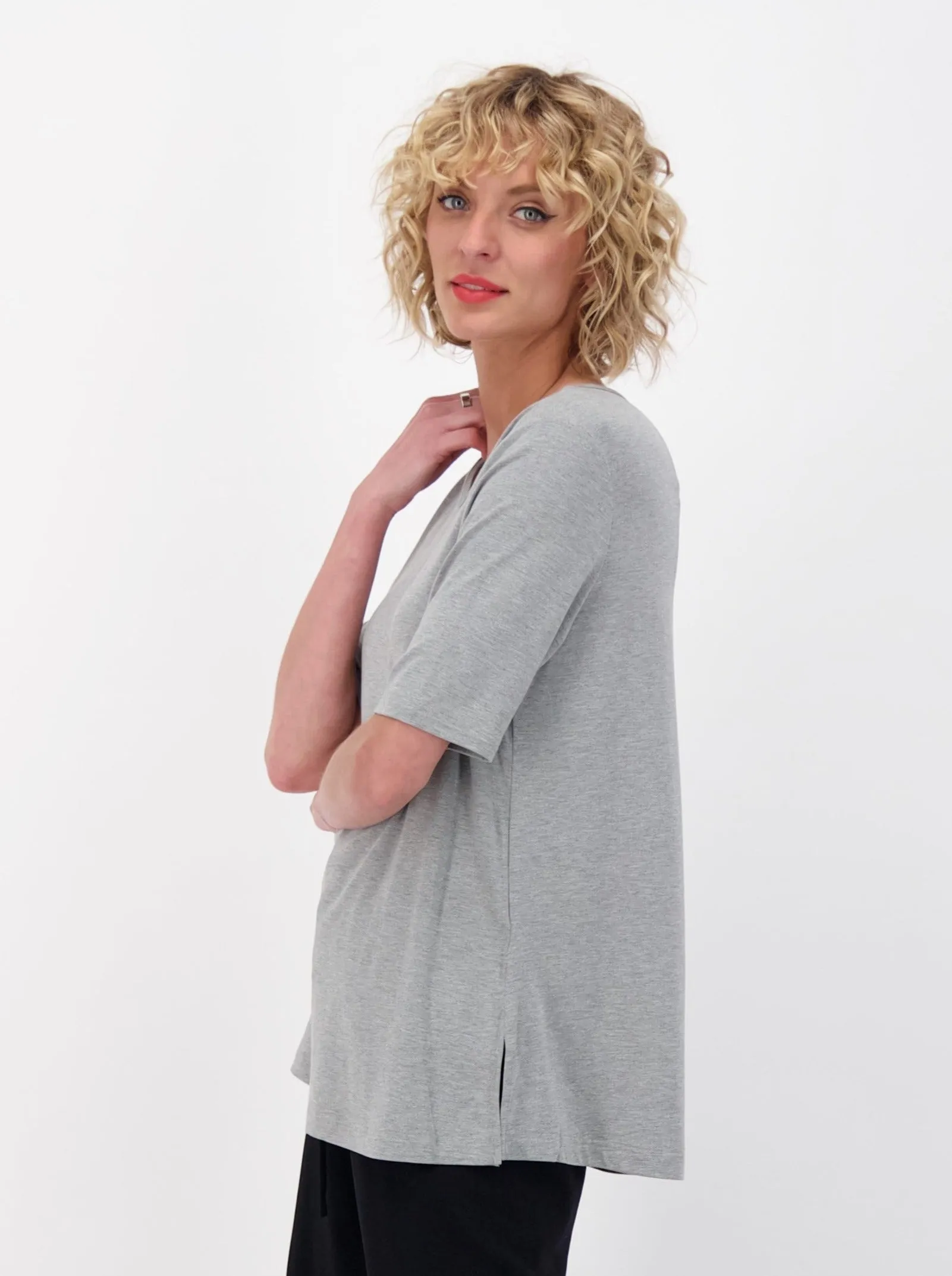 The V-Neck Sleeve Tunic