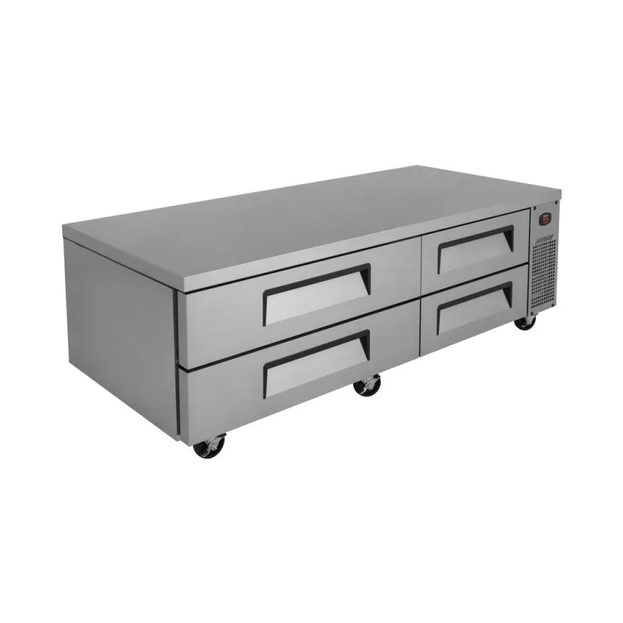 Turbo Air TCBE-72SDR-N Super Deluxe Series 4 Drawer Chef Base, 72"