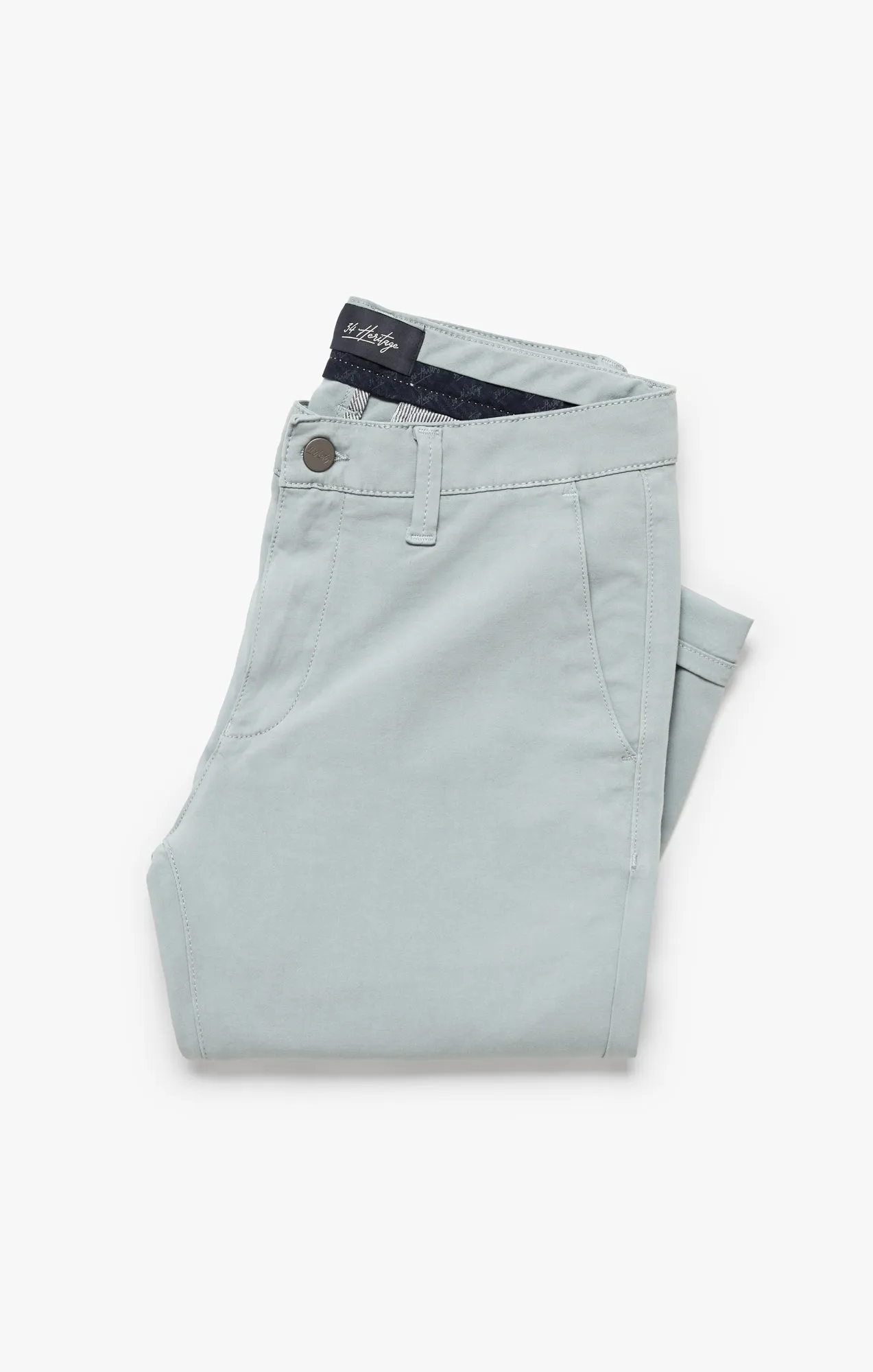 Verona Slim Leg Chino Pants In Citadel High Flyer