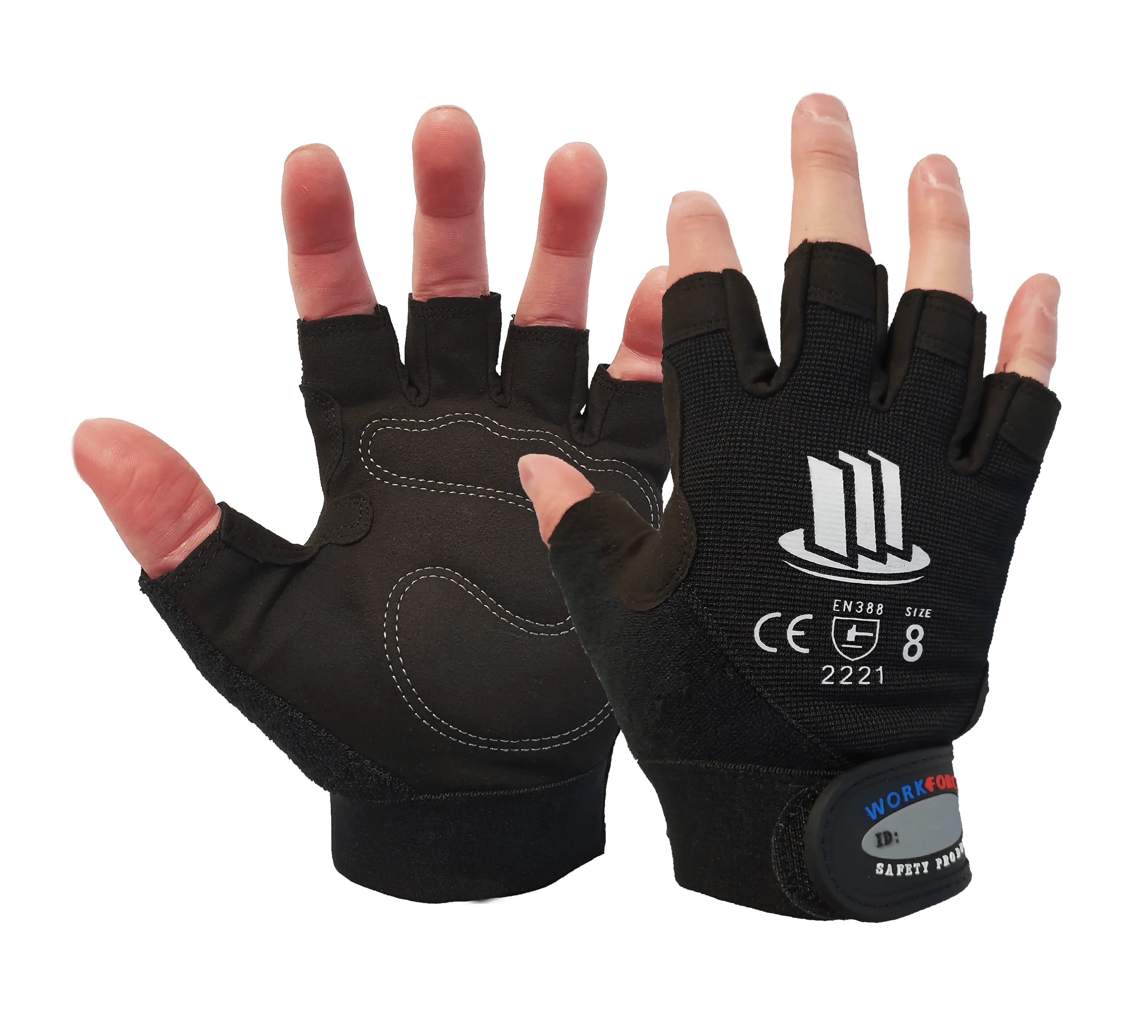 Workforce Medium Duty Fingerless Mechanics Glove (AFBI)