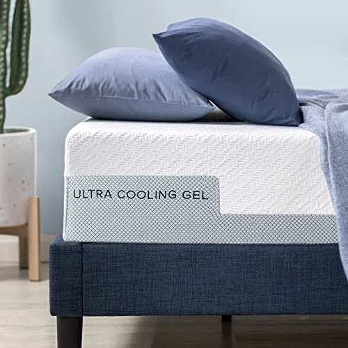 ZINUS 12 Inch Ultra Cooling Gel Memory Foam Mattress / Cool-to-Touch Soft Knit Cover / Pressure Relieving / CertiPUR-US Certified / Bed-in-a-Box / All-New / Made in USA, Full